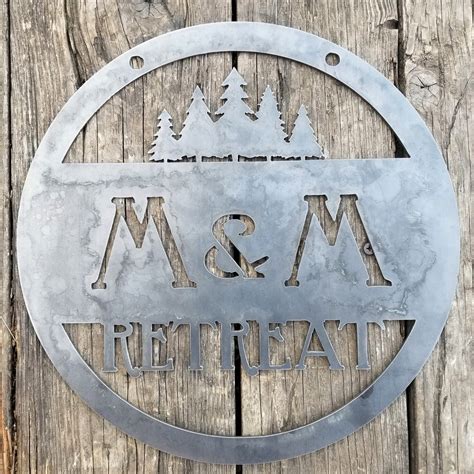 handmade metal house signs|decorative metal signs custom made.